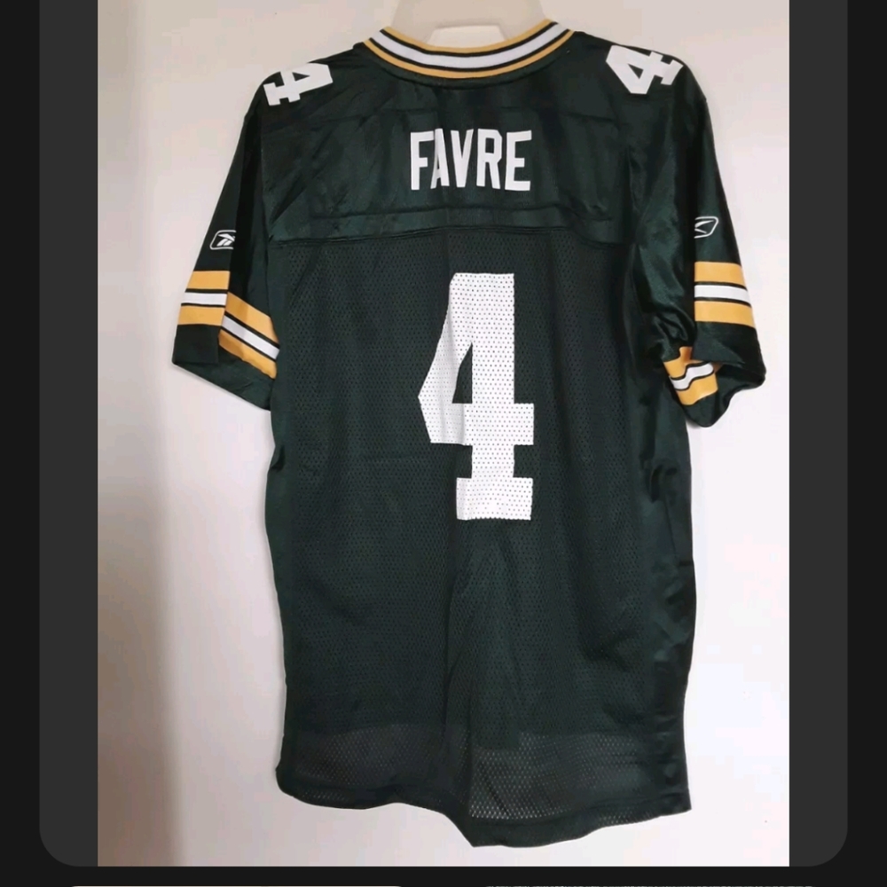 Boy's large NFL Jersey #4 Brett favre